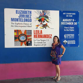 Elizabeth Jiménez Montelongo artist at Centro de Artes